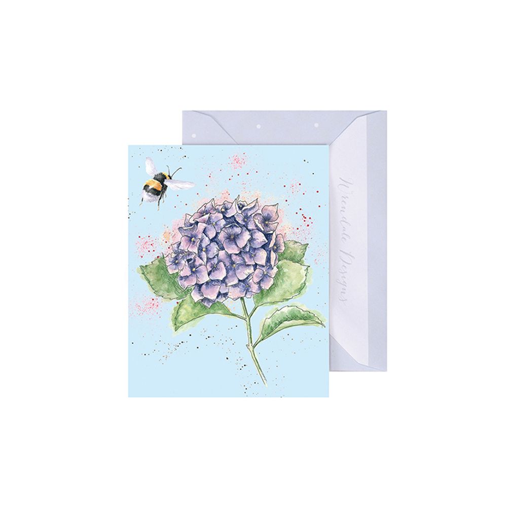 Wrendale Designs Dárková kartička Wrendale Designs "Hydrangea" - Hortenzie