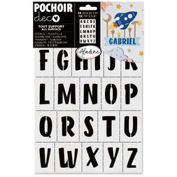 Šablona Aladine, 20x30 cm - Abeceda 2