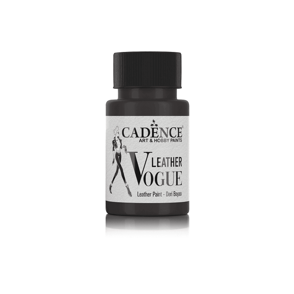 Cadence Barva na kůži Cadence Leather Vogue, 50 ml - VYBERTE ODSTÍN - Barva na kůži Cadence Leather Vogue, 50 ml - black, černá