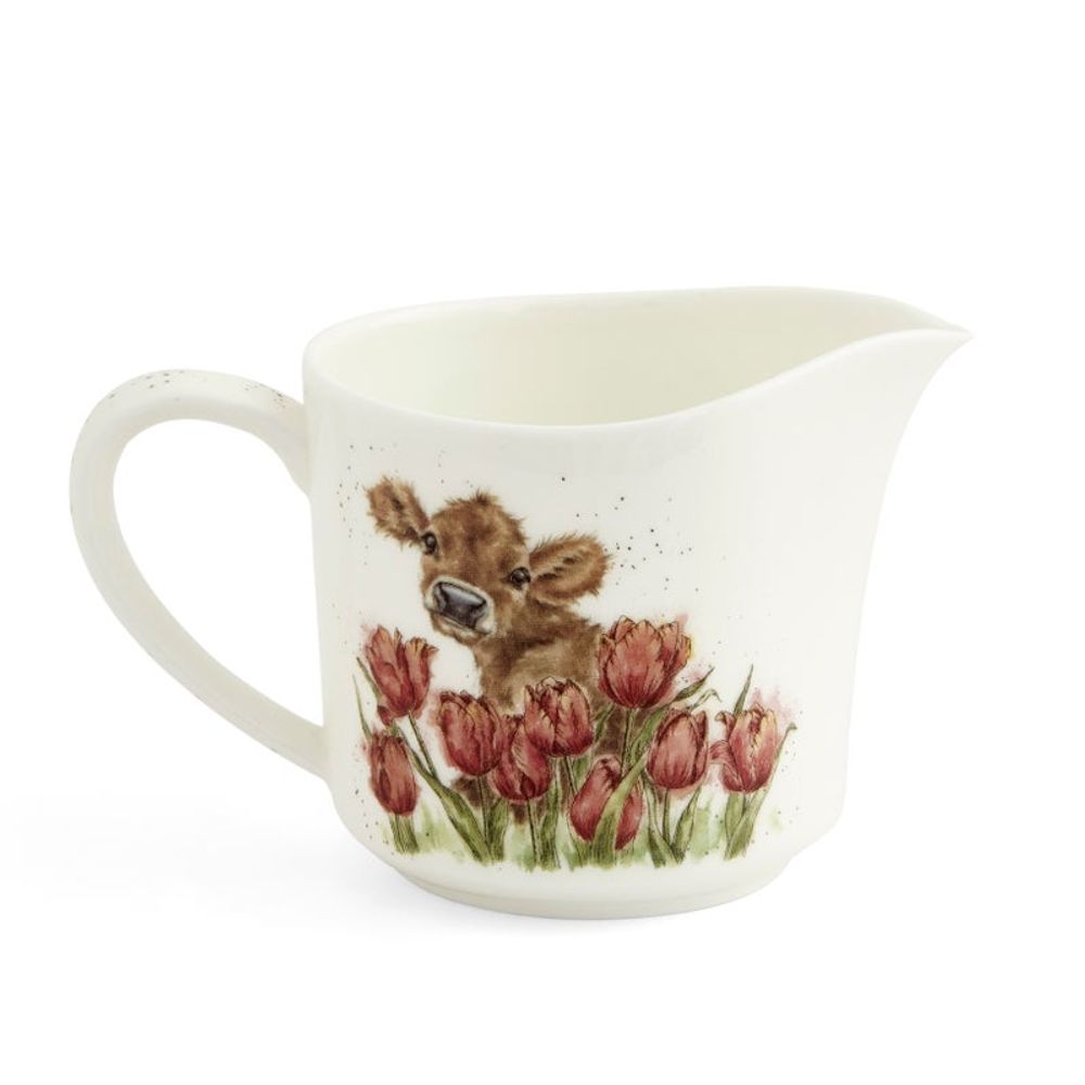 Royal Worcester Porcelánová mlékovka Wrendale Designs "Bessie", 0,35 l - Kráva