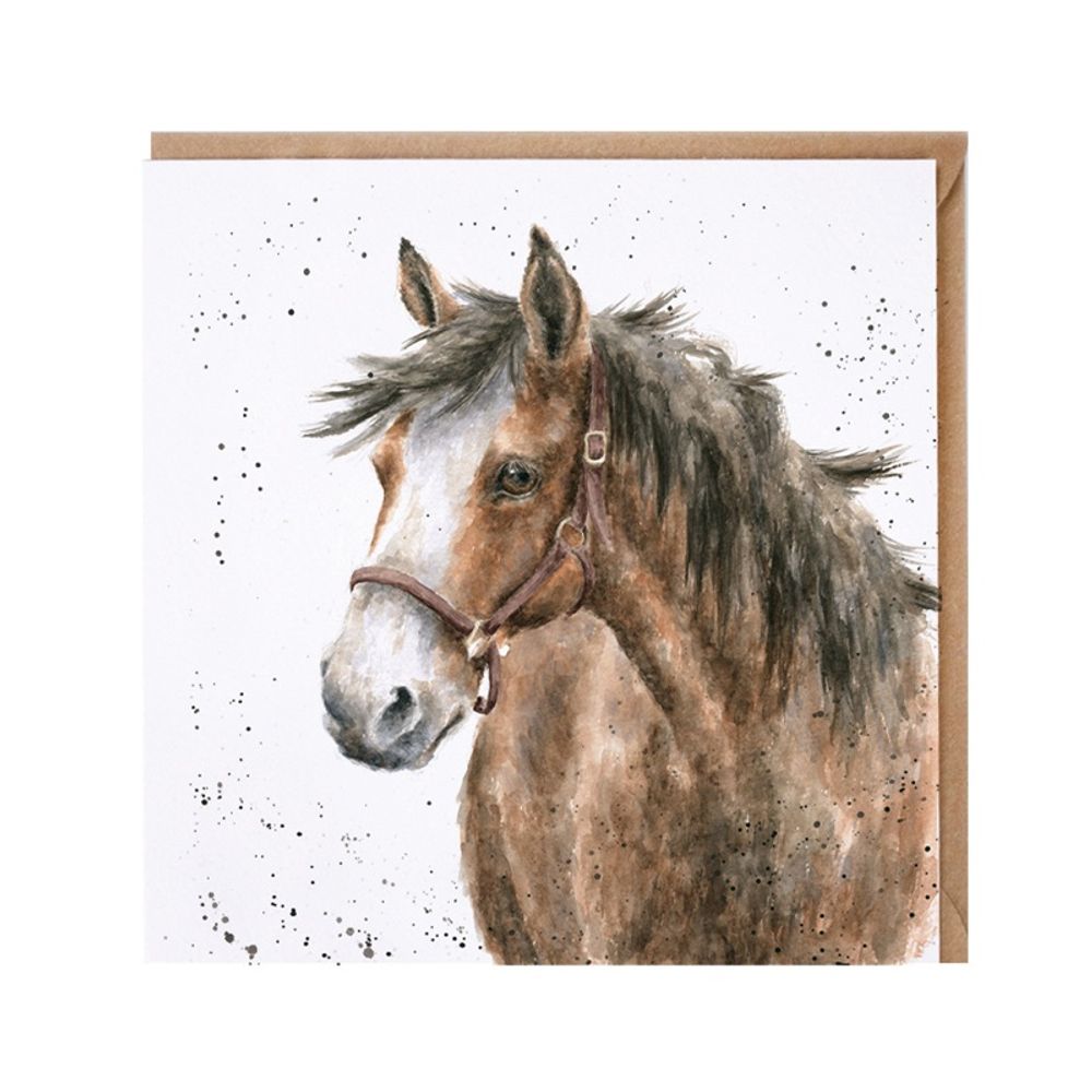 Levně Wrendale Designs Přání Wrendale Designs "Spirit", 15x15 cm - Kůň