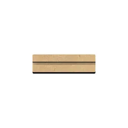 Stojánek na dřevěné dekorace Gomille, 12x3,5 cm - krátký