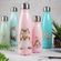 Termoska Wrendale Designs "Piggy in the Middle", 260 ml - Morče a králík