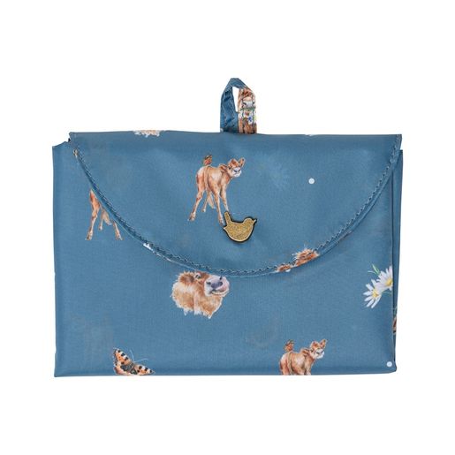 Skládací nákupní taška Wrendale Designs "Farmyard Friends" - Krávy