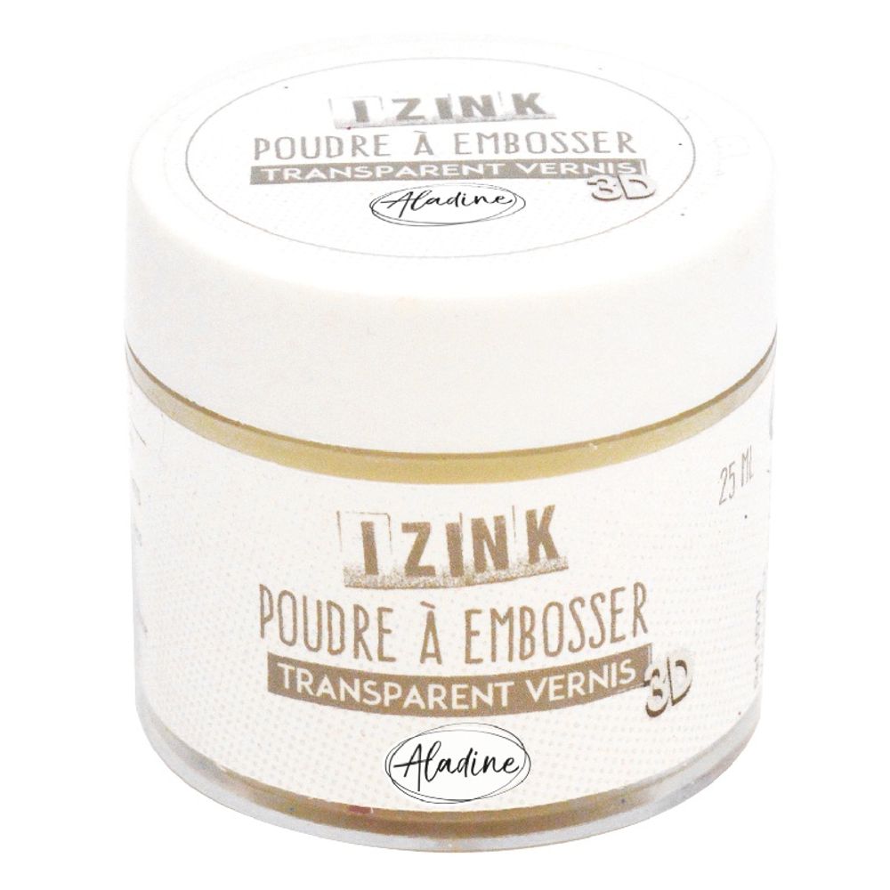 Aladine Embosovací prášek Aladine, 25 ml - clear high, průhledný