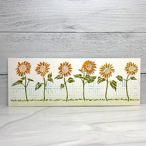 Šablona TCW 16,5"x6" (42x15 cm) - Picket Fence