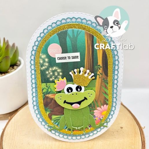 Blok podkladových papírů Studio Light A5, 24 l. - Rybník