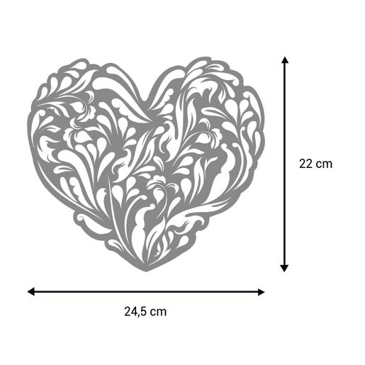 Šablona Cadence, stínová - Srdce