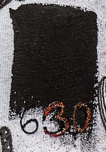 Klasická textilní barva Style Matt Fabric, 50ml - černá, black