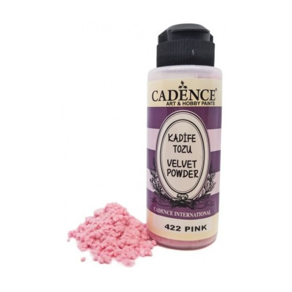 Levně Cadence Sametový pudr Cadence Velvet Powder - VYBERTE ODSTÍN - Sametový pudr Cadence Velvet Powder - pink, růžový