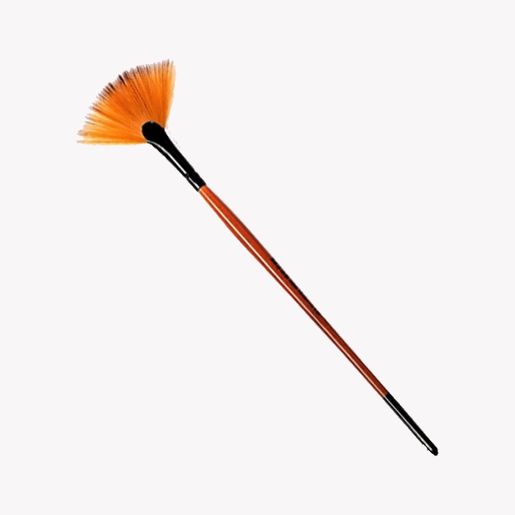 Vějířovitý štětec Cadence 206FN Golden Synthetic Brush - vel. 6