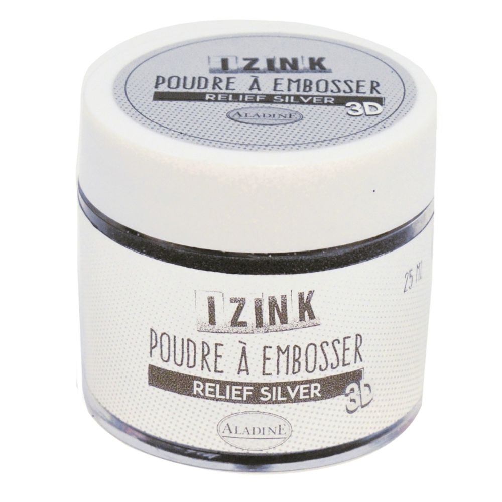 Embosovací prášek Aladine 25 ml - silver stříbrná Aladine