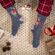 Pánské ponožky Wrendale Designs "All Wrapped Up" - Oslík, vánoční