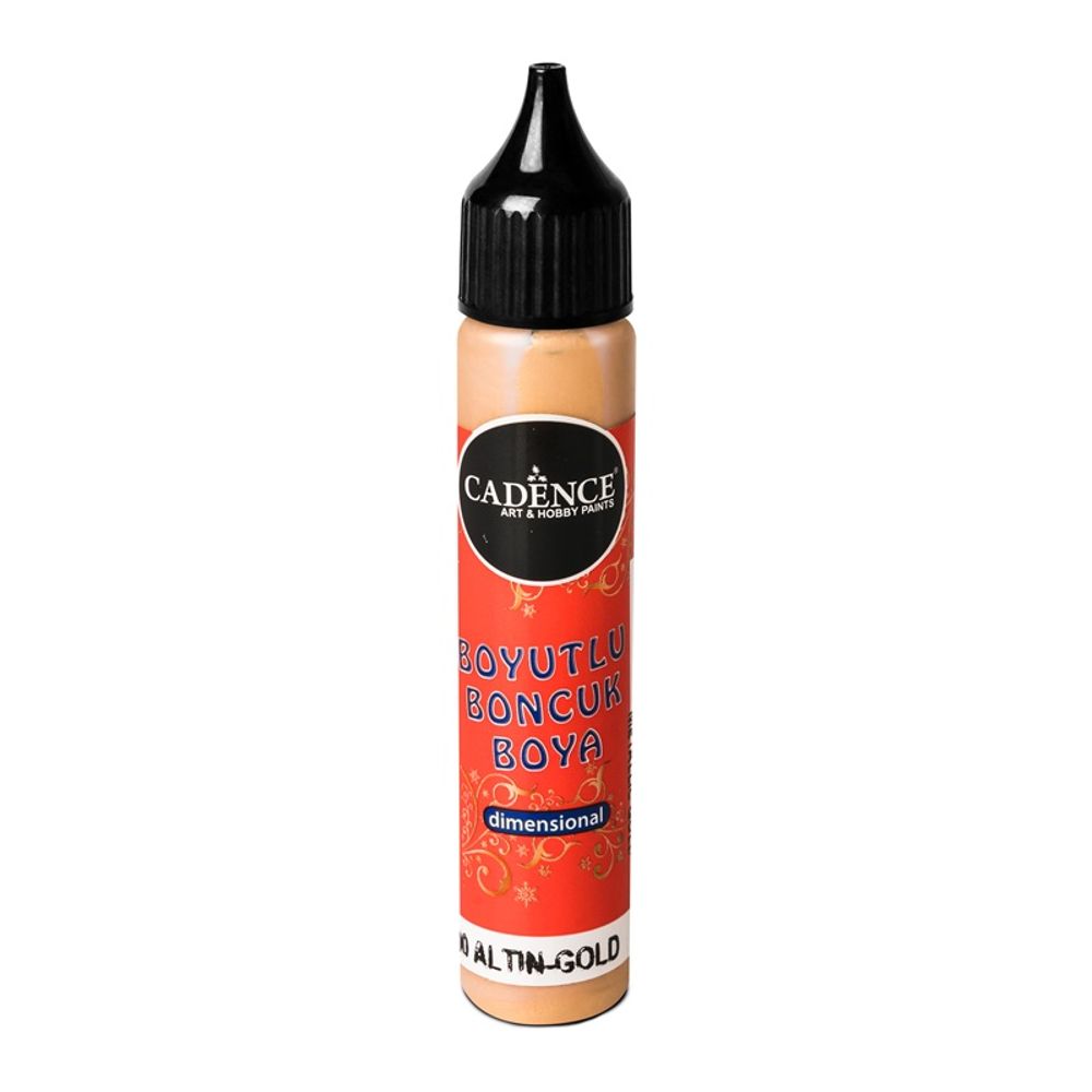Cadence Metalická kontura Cadence Dimensional Paint, 25 ml - VYBERTE ODSTÍN - Metalická kontura Cadence Dimensional Paint, 25 ml - gold, zlatá