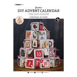 DIY Adventní kalendář Studio Light, A4, 27 l. - Vánoce doma