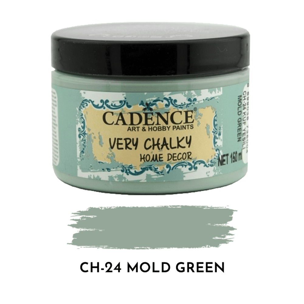 Cadence Křídová barva Cadence Very Chalky, 150 ml - VYBERTE ODSTÍN - Křídová barva Cadence Very Chalky, 150 ml - mold green, mechová zelená