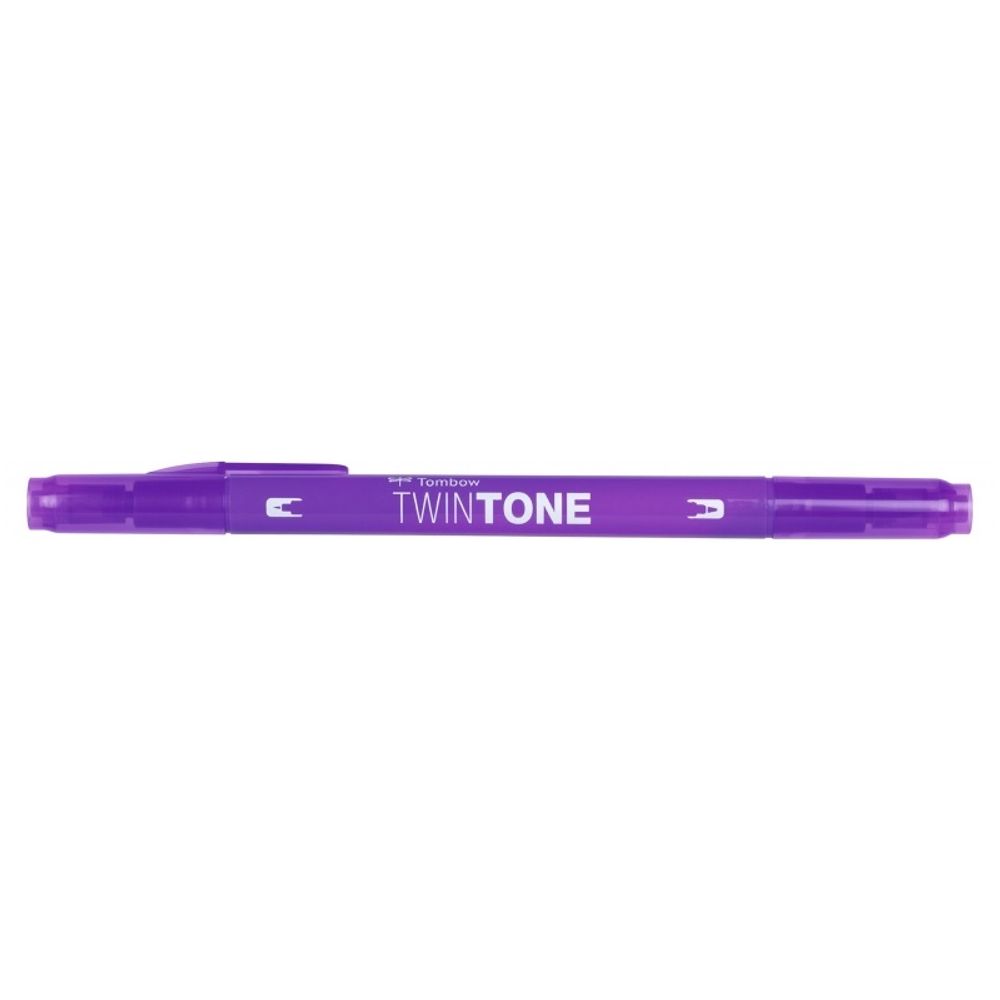 Tombow Oboustranný fix Tombow TwinTone - VYBERTE ODSTÍN - Oboustranný fix Tombow TwinTone - fialový
