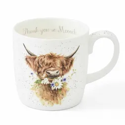 Porcelánový hrnek Wrendale Designs "Thank You", 0,4 l - Děkuji