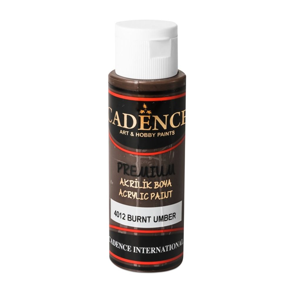 Cadence Akrylová barva Cadence Premium, 70 ml - VYBERTE ODSTÍN - Akrylová barva Cadence Premium, 70 ml - burnt umber, umbra