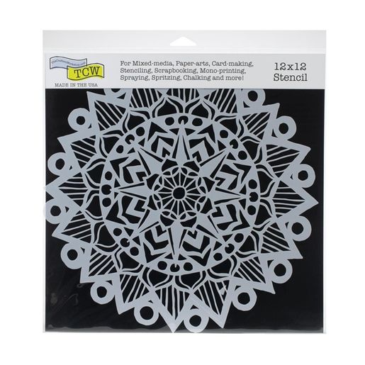 Šablona TCW - Striped Mandala - VYBERTE VELIKOST