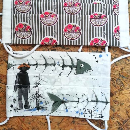 Šablona Cadence Mixed Media, 10x25 cm - Mužské siluety