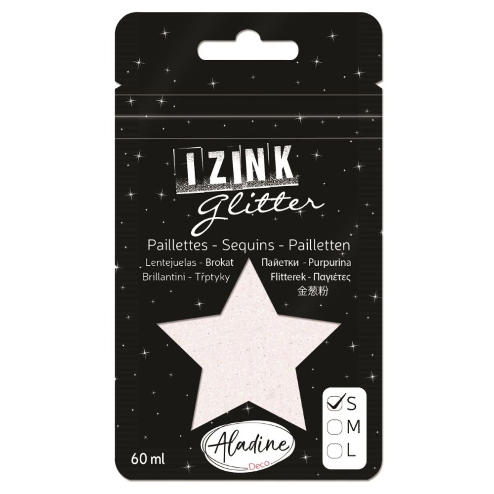 Levně Aladine Třpytky Aladine Izink Glitter, 60 ml, vel. S - VYBERTE ODSTÍN - Třpytky Aladine Izink Glitter, 60 ml, vel. S - nacré 2, perleťové 2