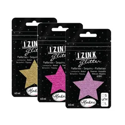 Třpytky Aladine Izink Glitter, 60 ml, vel. M - VYBERTE ODSTÍN