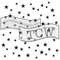 Šablona TCW - Random Stars - VYBERTE VELIKOST