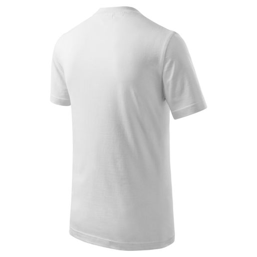 Dětské tričko Malfini Basic - bílé - VYBERTE VELIKOST