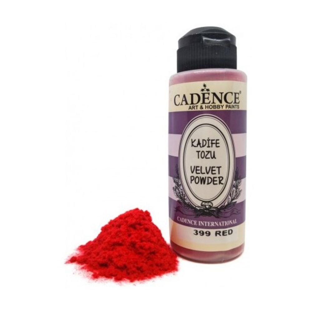 Sametový pudr - red červená Aladine