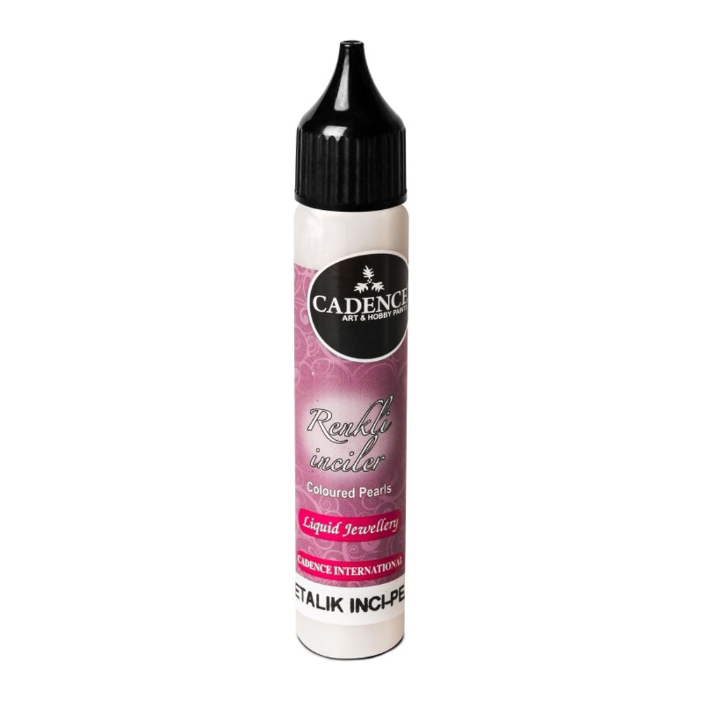 Levně Cadence Metalické tekuté perly Cadence, 25 ml - VYBERTE ODSTÍN - Metalické tekuté perly Cadence, 25 ml - pearl, perleťová