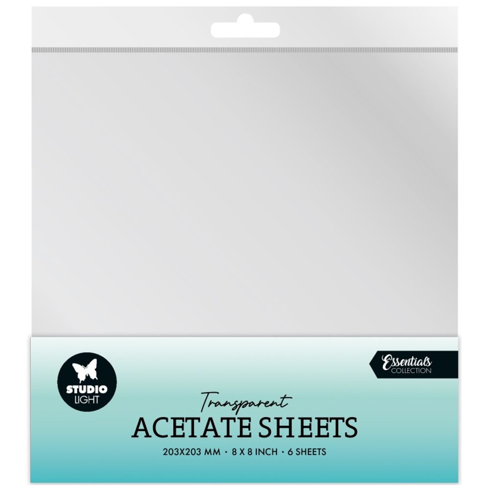Studio Light Acetátová fólie Studio Light, 6 ks - bez potisku