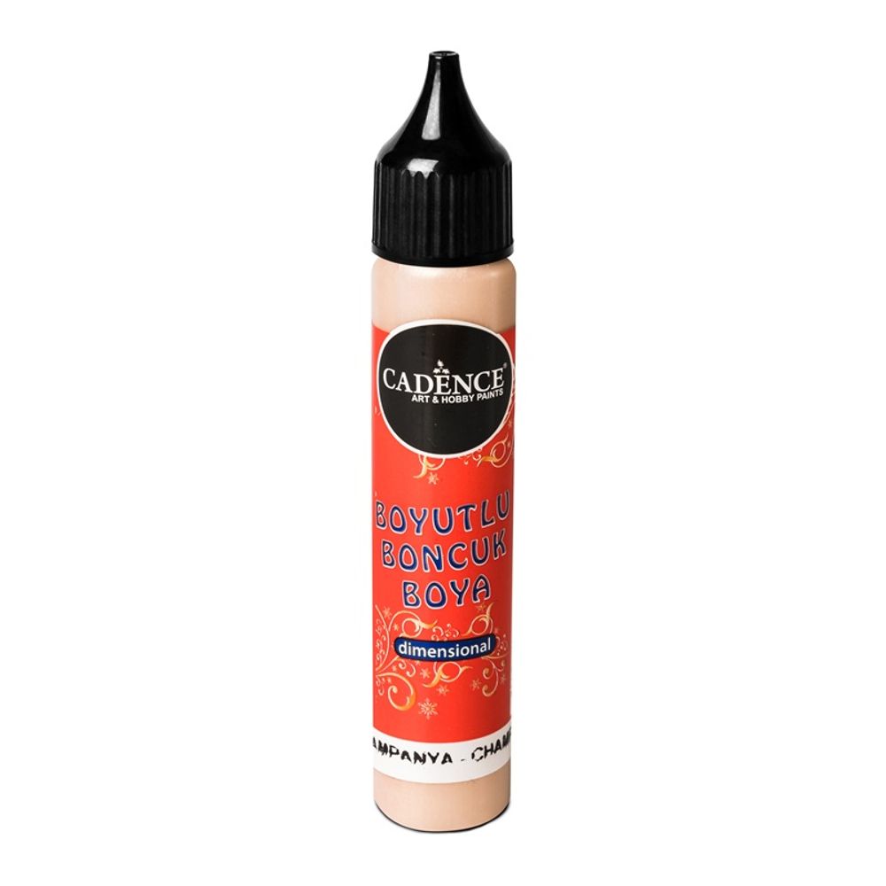 Cadence Metalická kontura Cadence Dimensional Paint, 25 ml - VYBERTE ODSTÍN - Metalická kontura Cadence Dimensional Paint, 25 ml - champaigne, šampaňská