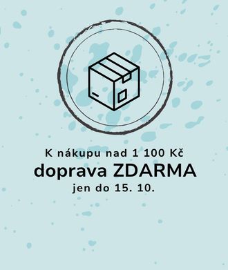 K nákupu nad 1 100 Kč máte dopravu zdarma, jen do 30. 9.