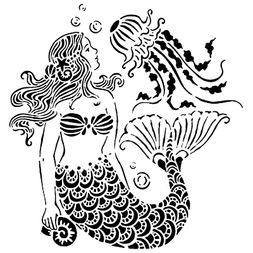 Šablona TCW - Mermaid Dream - VYBERTE VELIKOST