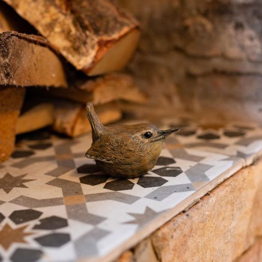 Soška Wrendale Designs "Wren Rosemary" - Střízlík