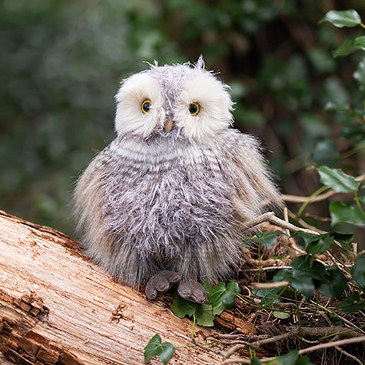 Plyšová hračka Wrendale Designs "Owl Elvis střední - Sova, mládě