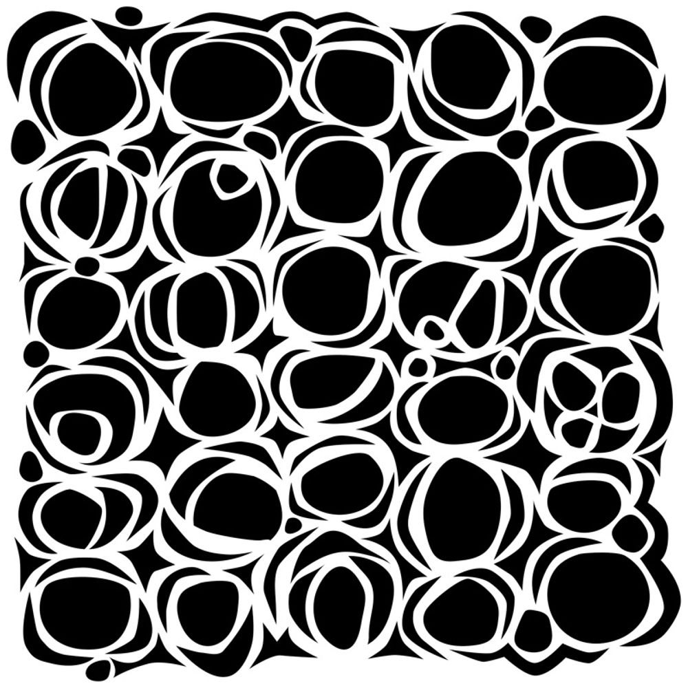 The Crafter´s Workshop Šablona TCW 6"x6" (15,2x15,2 cm) - Circles Nested
