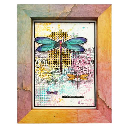 Blok s papírovými výseky Studio Light "Dragonfly Dreams", A6, 20 l.