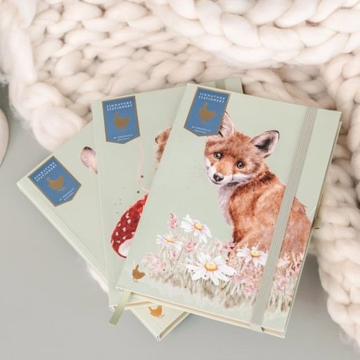 Luxusní zápisník Wrendale Designs "He