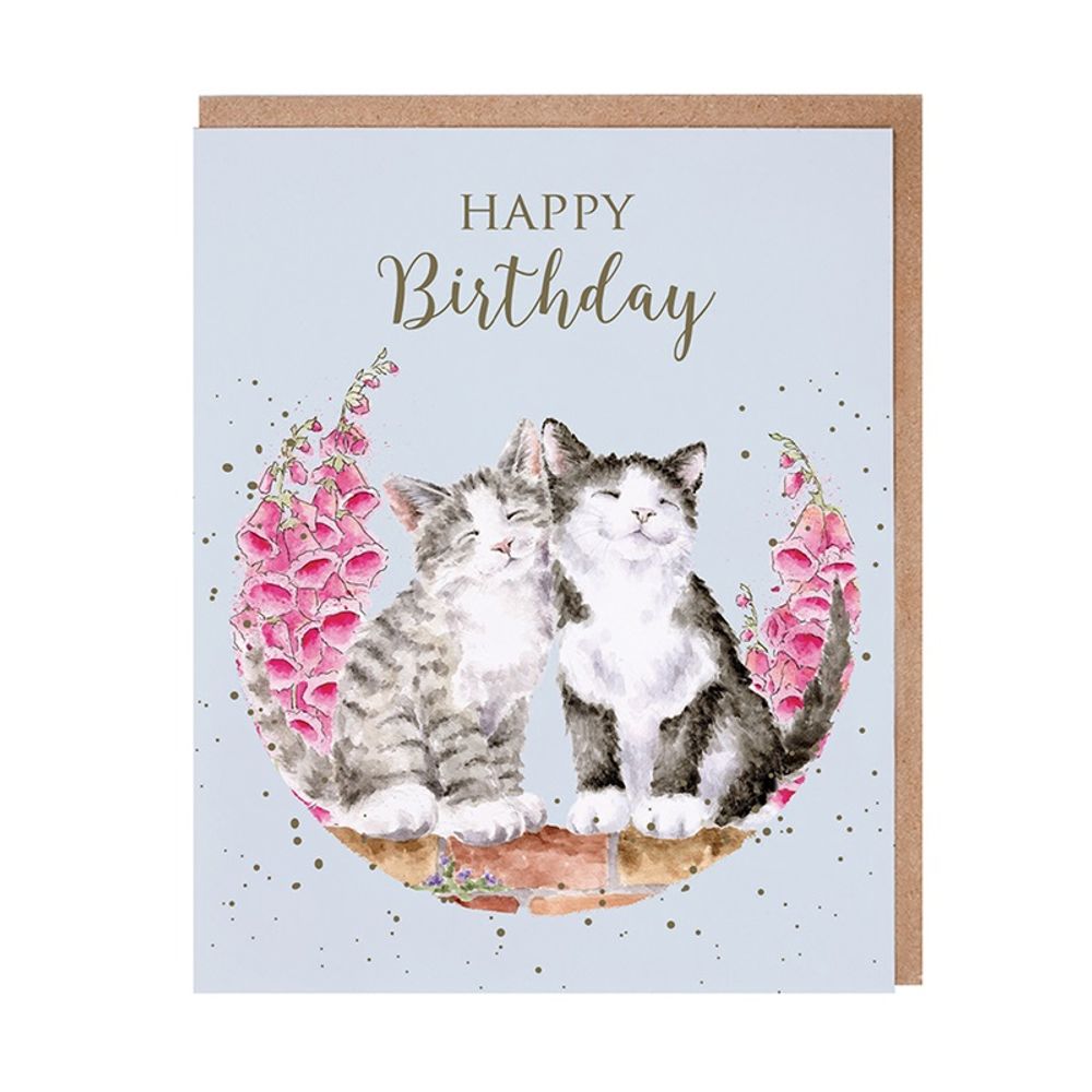 Wrendale Designs Narozeninové přání Wrendale Designs "Happy Purrr-thday" - Kočky