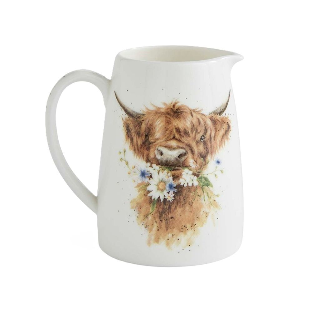 Royal Worcester Porcelánový džbánek Wrendale Designs "Daisy Coo", 125 ml - Kráva