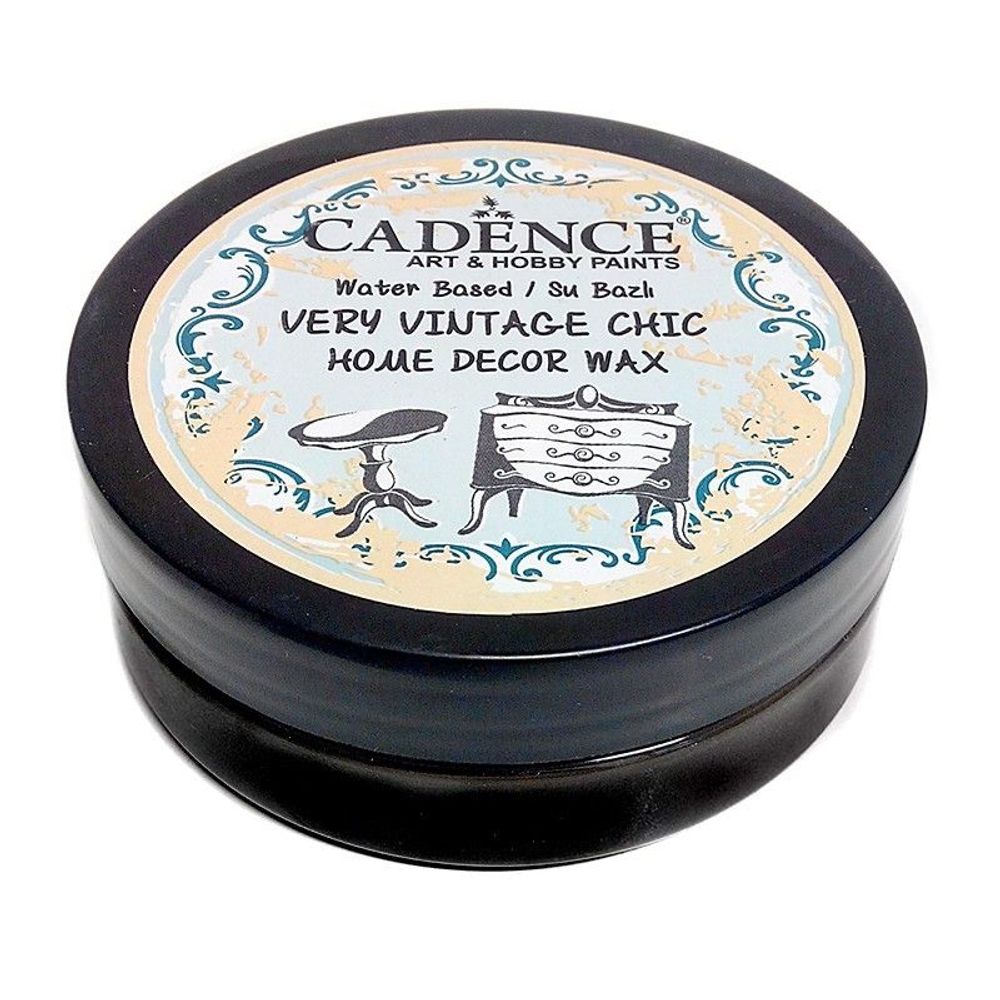 Levně Cadence Dokončovací vosk Cadence Vintage Home Decor - VYBERTE ODSTÍN - Dokončovací vosk Cadence Vintage Home Decor - černý