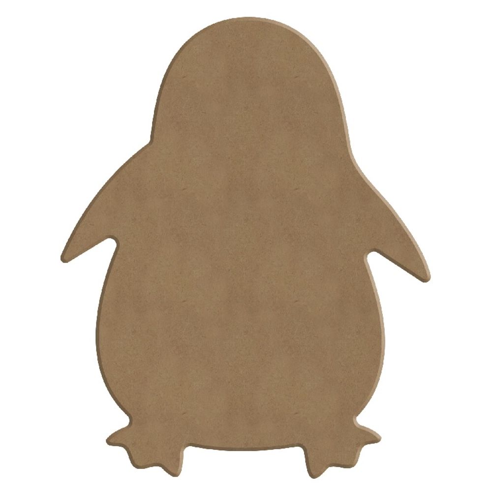 Dřevěný výřez k dekoraci Gomille, 15 cm – tučňák malý Aladine