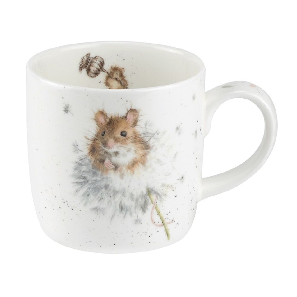 Royal Worcester Porcelánový hrnek Wrendale Designs "Country Mice", 0,31 l - Myška