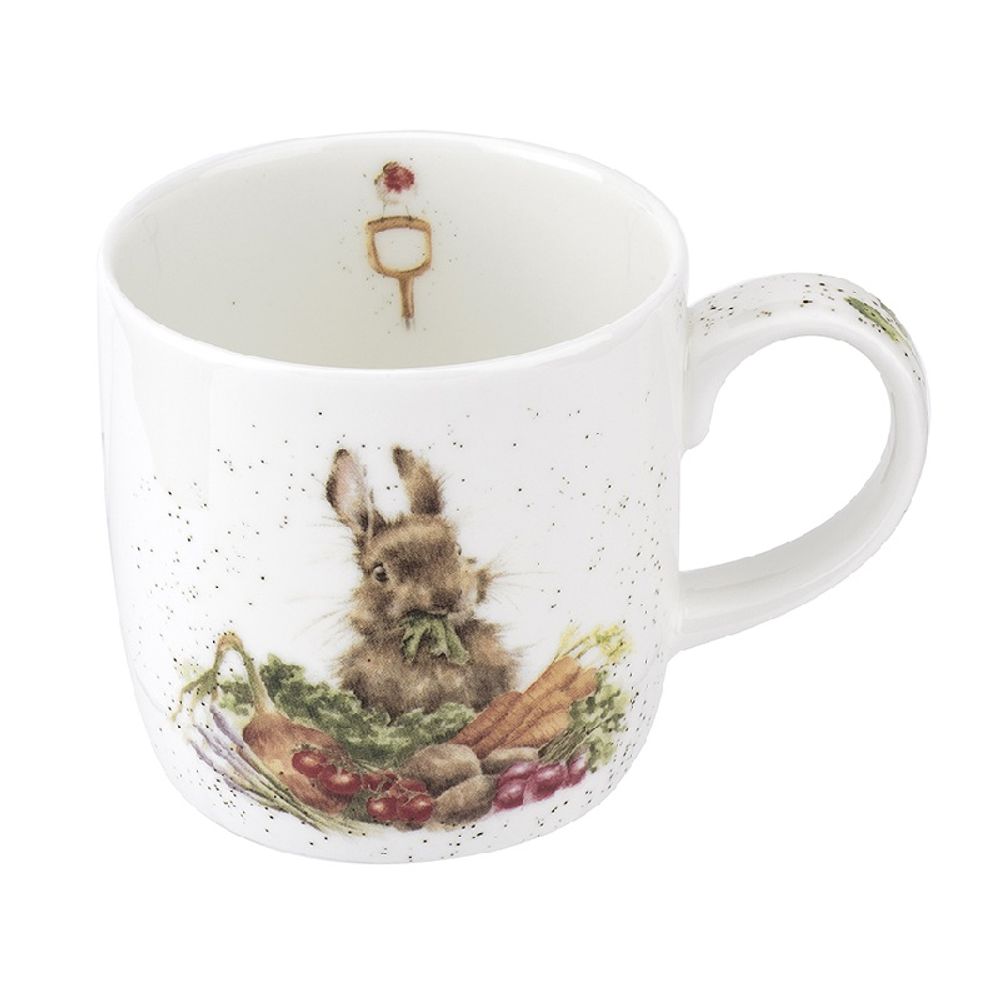 Royal Worcester Porcelánový hrnek Wrendale Designs "Grow Your Own", 0,31 l - Králík