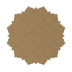 Dřevěný výřez k dekoraci Gomille, 20 cm - Mandala 3