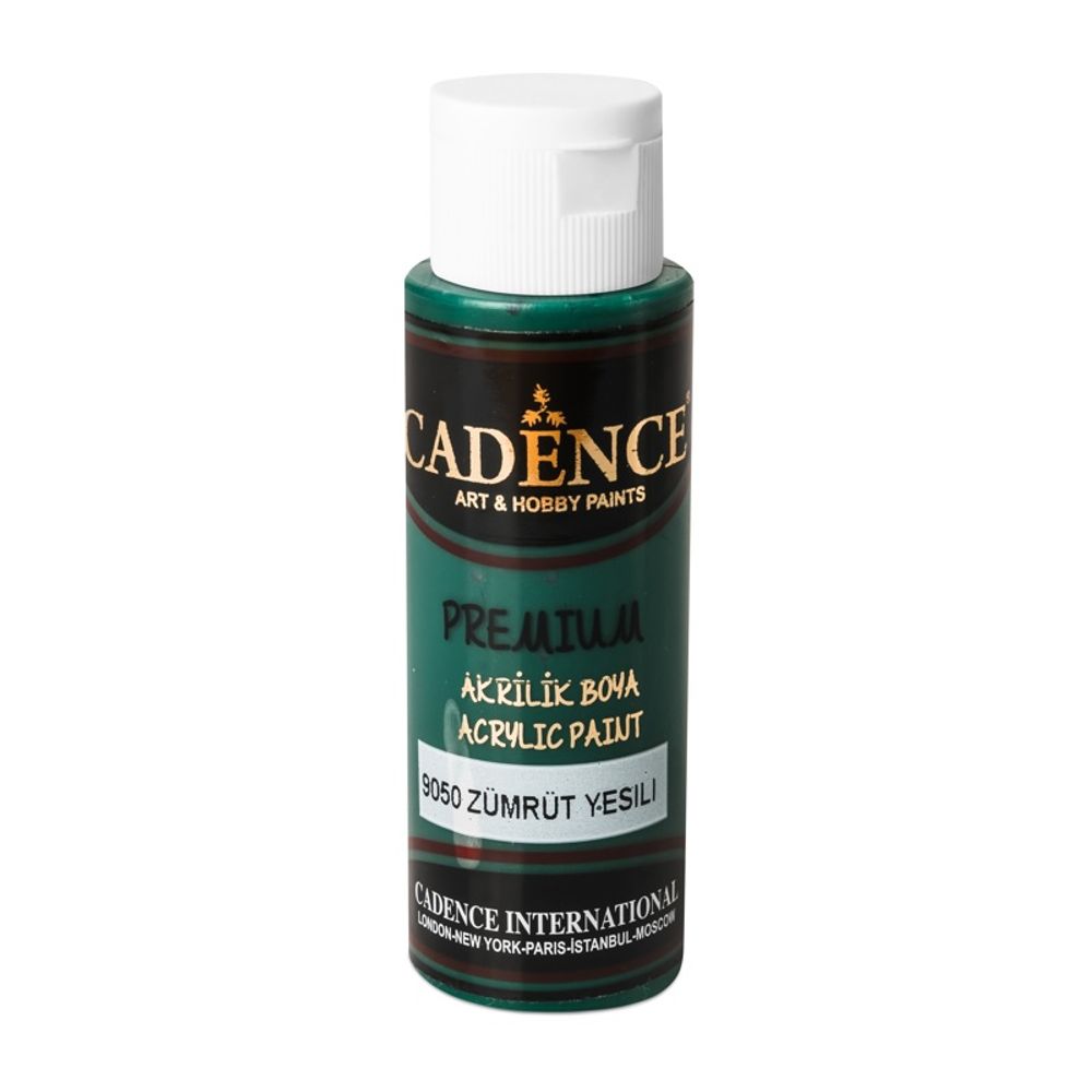 Levně Cadence Akrylová barva Cadence Premium, 70 ml - VYBERTE ODSTÍN - Akrylová barva Cadence Premium, 70 ml - emerald, zelená smaragdová