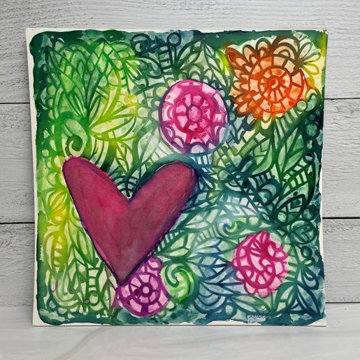 Šablona TCW - Love Frame - VYBERTE VELIKOST