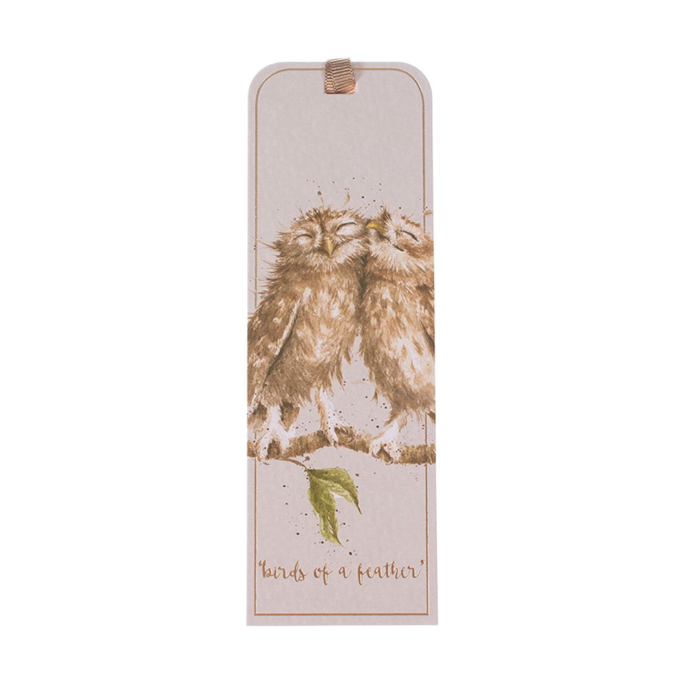 Wrendale Designs Záložka do knihy Wrendale Designs "Birds of a Feather" - Sovy